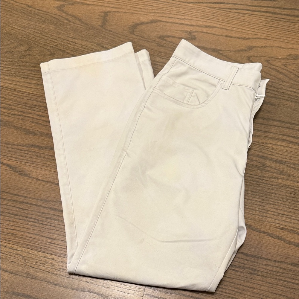 Puma boys white golf sports pants XL